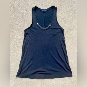 GAP black tank top size small